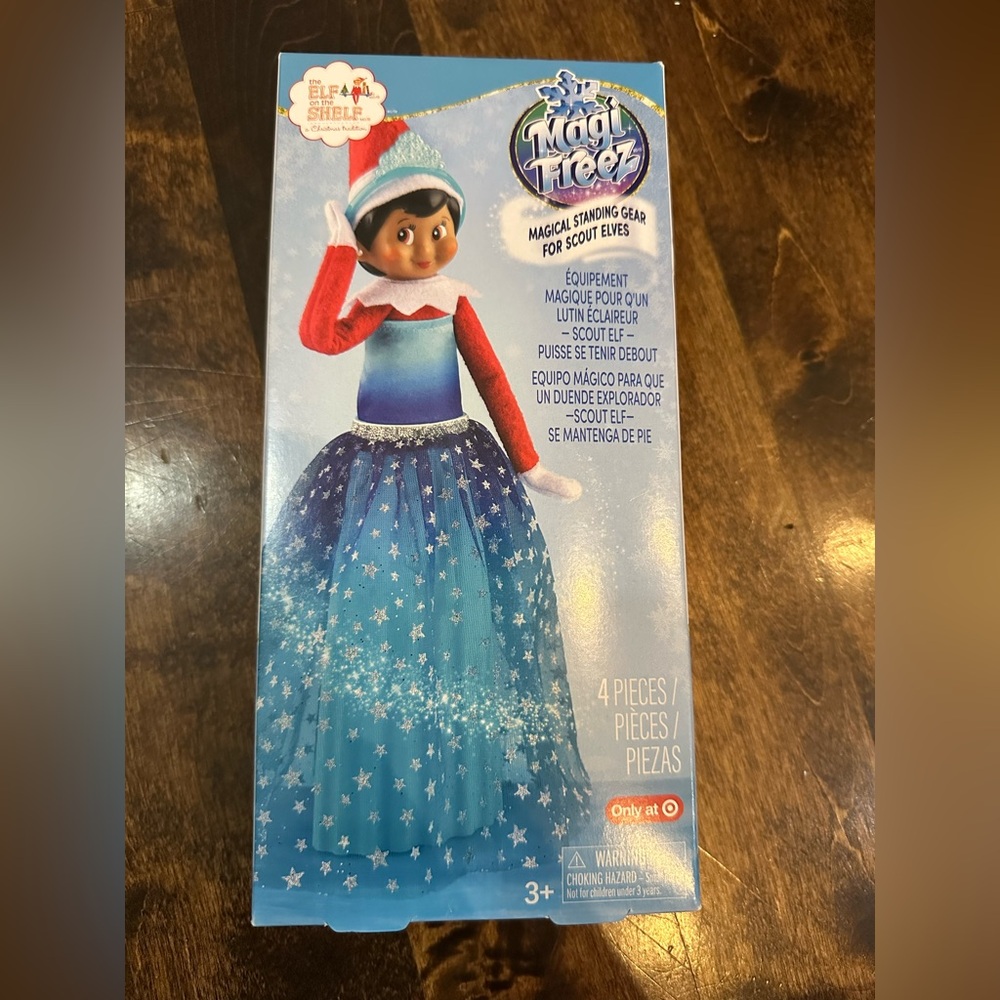 NWT – Elf on Shelf MagiFreez Twinkling Tiara Ball Gown